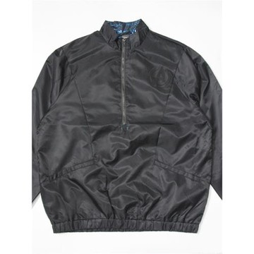 外貿春秋季男士防風衛衣半拉鏈立領美式休閑寬松時尚打底衫外套