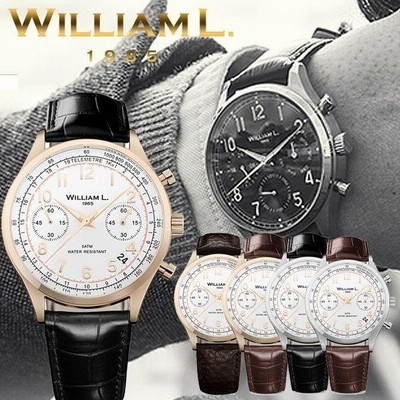 【希少品】WILLIAM L ウィリアムエル クロノグラフ腕時計 BEAMS限定 Amazon | ☆ウィリアムエル腕時計 William L.1985 腕時計 クロノ