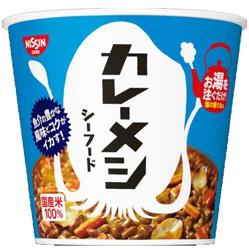 (日清食品　日清カレーメシ シーフード　104g （ライス69g）×6個×2セット