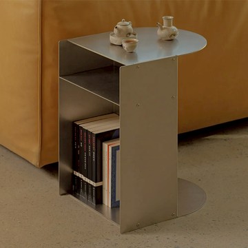 韓國 rareraw FLIT 2.0 圓弧邊桌 不鏽鋼