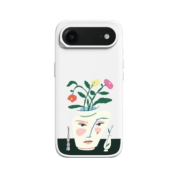 iPhone Air SolidX 白 - Livia Fălcaru - 花瓶有張臉