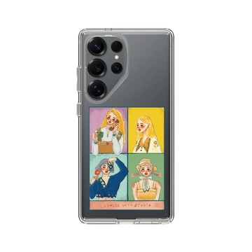 Galaxy S25 Ultra Clear 透明 - 甜蜜生活 - 花之歌