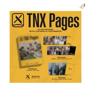 韓居🇰🇷預購 TNX - PHOTOBOOK [TNX PAGES] 寫真書
