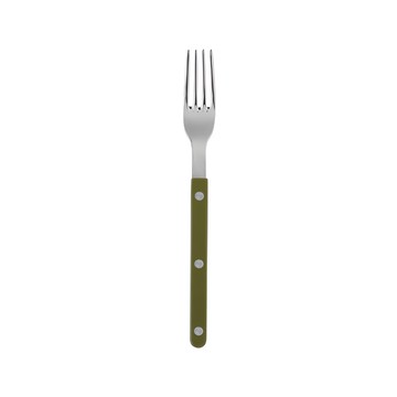 SABRE PARIS BISTROT 純色亮面 沙拉/點心叉 19cm  蕨綠  1支