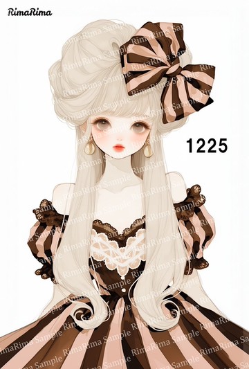 1225 原創貼紙 原創人物貼紙 貼紙 標籤 ri*ma*ri*ma RimaRima