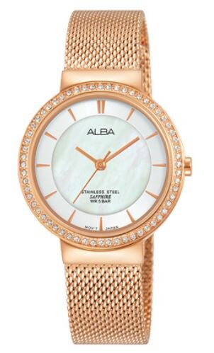 ALBA VJ21-X132K(AH8496X1)七夕情人限定限量腕錶/玫瑰金 28mm｜樂天領券現折★全館特惠中★指定刷卡回饋10%