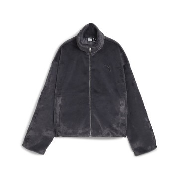 【PUMA官方旗艦】流行系列輕柔仿皮草立領外套 女性 62651769