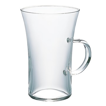 HARIO 好璃奧 可微波極簡玻璃杯 280ml  透明色  1個