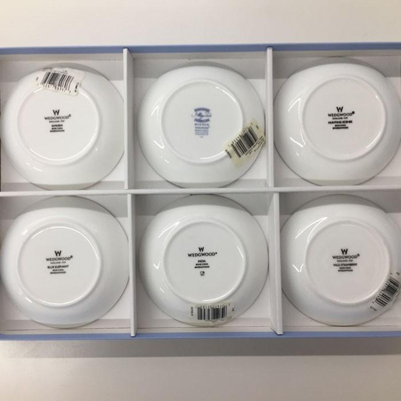 ウェッジウッドプチトレイ小皿アソート6枚セット