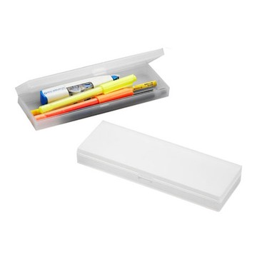 旅行必備【史代新文具】雙鶖Flying PA-1188 透明白 托斯卡爾 PP筆盒/鉛筆盒/收納盒