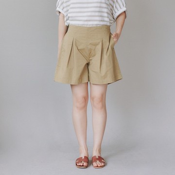 【Simply Yours】簡約水洗棉短褲 卡其F