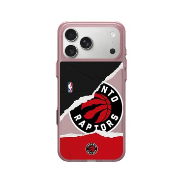 iPhone 17 Pro Max Clear (相機按鈕) 晶醺玫 - NBA - 熱血系列-多倫多暴龍 Toronto Raptors - Sweat and Tears