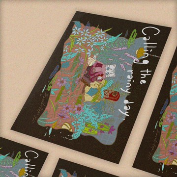 【插畫明信片/卡片】Calling the rainy day(再版)