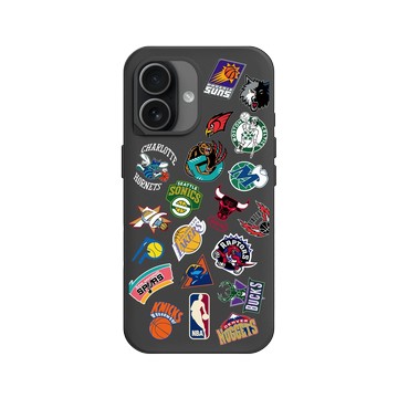 iPhone 17 SolidX 黑 - NBA - Hardwood classics Logos