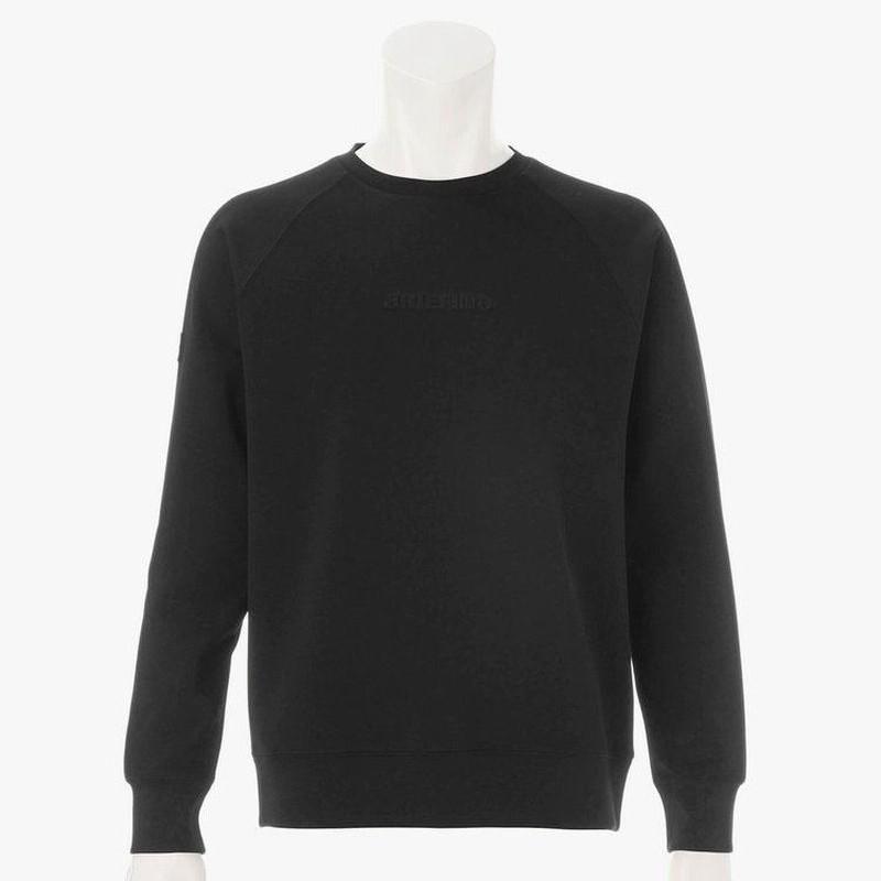 【美品】ブリーフィング 3D LOGO CREW NECK Mサイズ　ベージュ MEN'S MINI 3D LOGO HIGHNECK （リラックスフィット）（メンズ