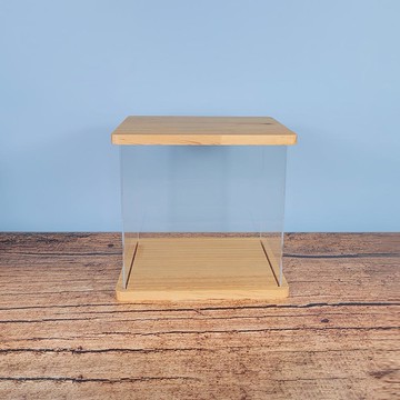 DIY壓克力木製追思盒 AB2020-20  22 x 22 x 22 厘米  1個