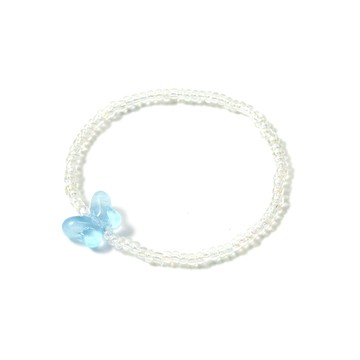 [韓國] 透明蝴蝶手鍊 / 3色 / Transparent Butterfly Bracelet
