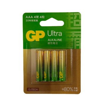 GP-[A21]4號特強鹼性電池4入 Ultra