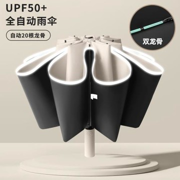 全自動雨傘男女折疊大號抗風暴晴雨兩用太陽防曬防紫外線雙人遮陽