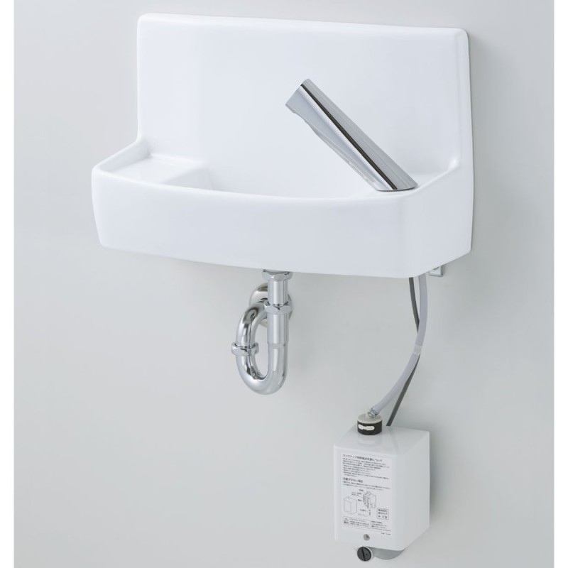 INAX LIXIL・リクシル トイレ用手洗器 自動水栓 床給水・床排水