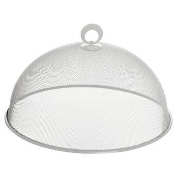 EXCELSA 金屬圓桌罩 白色  1個  直徑 30 x 14.7 cm