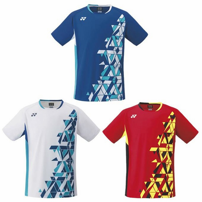 ヨネックス バドミントンウェア Tシャツ 半袖 メンズ メンズゲームシャツ フィットスタイル 10442 YONEX LINEショッピング