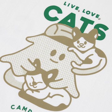 Camper Puu - Cats 插畫T恤