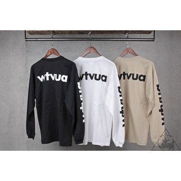 【HYDRA】Wtaps Wtvua L/S Tee 字體 秋冬 長T 長袖【WTS165】