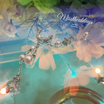 「周邊」加持 💗⭐️超美 星月 項鍊