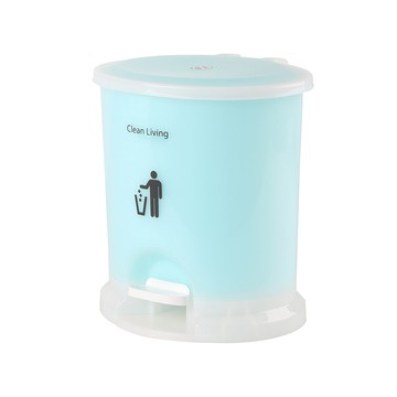 好室喵美力樂踏式垃圾桶-附內桶6L(顏色隨機出貨)