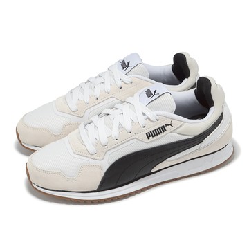 [ACS] Puma 休閒鞋 Softride ST Miler 男鞋 女鞋 白 黑 復古 麂皮 拼接 情侶鞋 40263502