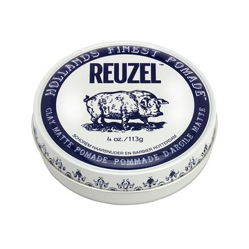 REUZEL Clay Matte Pomade 白豬強力黏土級水性髮泥 113g