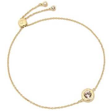 COACH 晶鑽圓環手鍊-金色