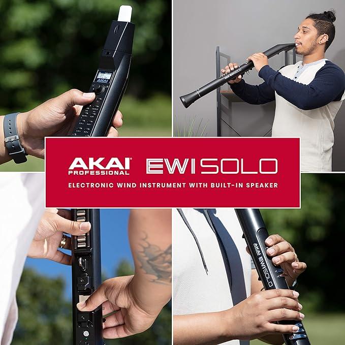 Akai Pro EWI Soloウインドシンセサイザー 電子管楽器 スピーカー内蔵 200の音色 イーウィ