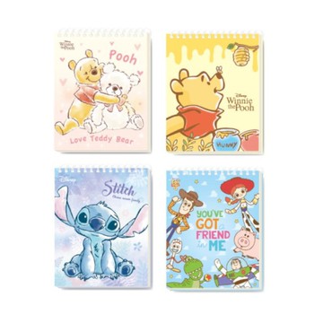 迪士尼Disney 畫冊 42K-維尼/維尼和小熊/史迪奇/玩具總動員