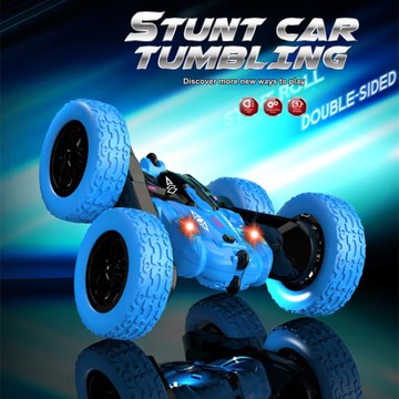 跨境2.4G四輪雙面車越野電動遙控車兒童男孩遠程遙控玩具四驅賽車