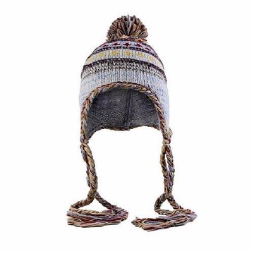 現貨+預購 韓版毛帽毛線帽子針織帽秋冬加絨厚磅保暖帽百搭冷帽休閒帽-條紋拼接n1mp64