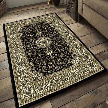 【范登伯格】 費雷拉埃及進口地毯-皇室   黑璽   100x150cm