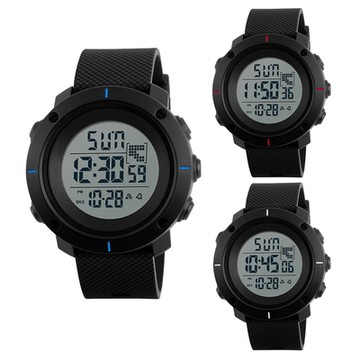 Mirabelle 浪漫射手 多功能極簡防水矽膠手錶 3色可選