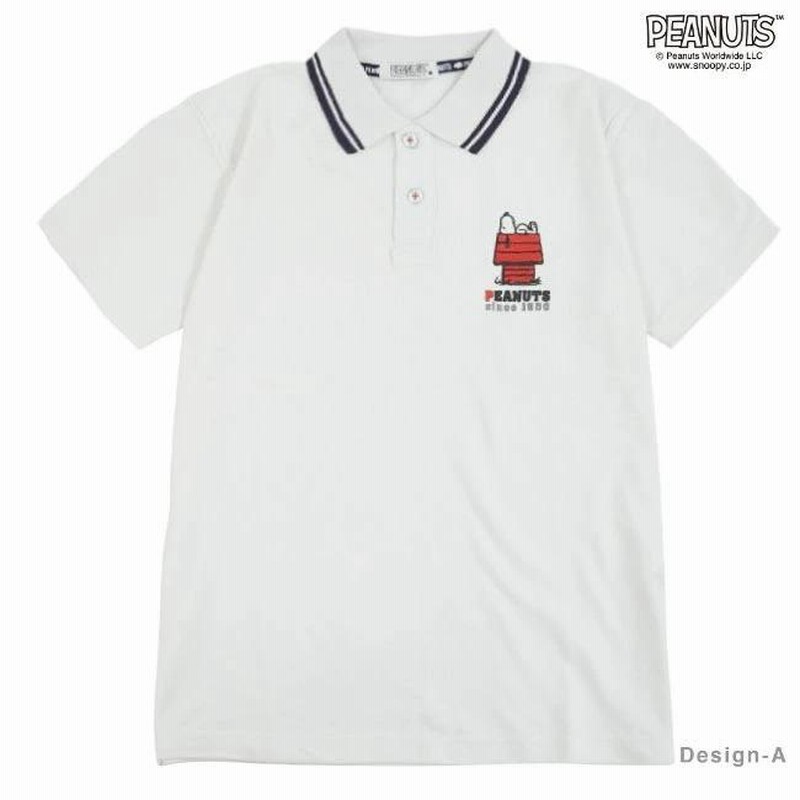LACOSTE ラコステ ポロシャツ PEANUTS スヌーピー 半袖 鹿の子