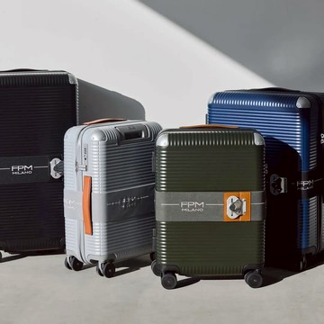 義大利 FPM｜BANK ZIP DELUXE MOSS GREEN 20吋 登機箱 綠