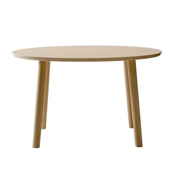 Hiroshima Round Table High 廣島圓桌（櫸木、120 公分）