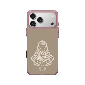 iPhone 17 Pro Max Clear (相機按鈕) 晶醺玫 - Assassin's Creed - Assassin's Creed Mirage® - Basim Sand Figure