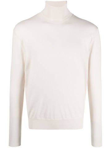 Altea - fine-knit high-neck jumper - men - Virgin Wool - S - Neutrals