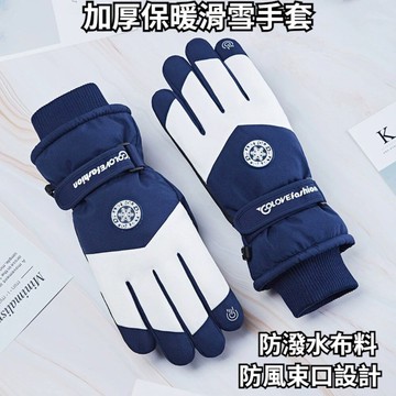 【實體店🇹🇼發票】加厚保暖滑雪手套 防風防水手套 可觸屏 戶外活動 登山手套 冬天騎車手套 送禮