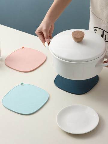 隔熱墊防燙耐熱家用碗墊防水硅膠餐桌桌墊子菜餐盤鍋墊盤餐墊杯墊