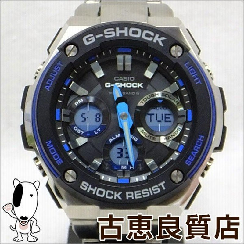 Casio カシオ G Shock Gショック ジーショック メンズ腕時計 アナデジ マルチバンド6 電波ソーラーgst W100d 1a2jf G Steel Gスチール 本店 通販 Lineポイント最大0 5 Get Lineショッピング