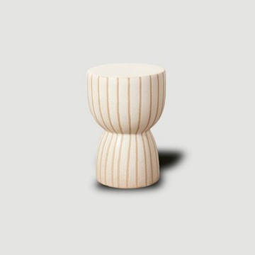 奧可利陶瓷邊桌 條紋