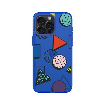 iPhone 15 Pro Max Clear 激光藍 - Curious 80’s  好奇八O - 碰碰狀狀