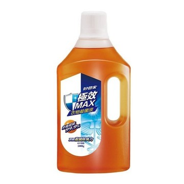 [福利商品]20R-4_妙管家極效 MAX 衣物殺菌液 (松木清香), 1000g, 1瓶